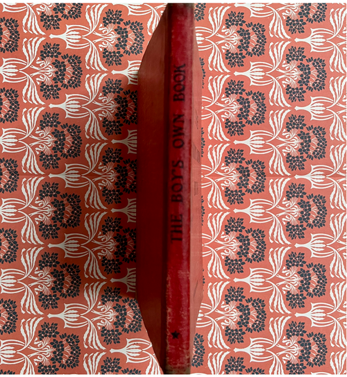 Cahier Vintage "The boy's own book" (Année 1934)