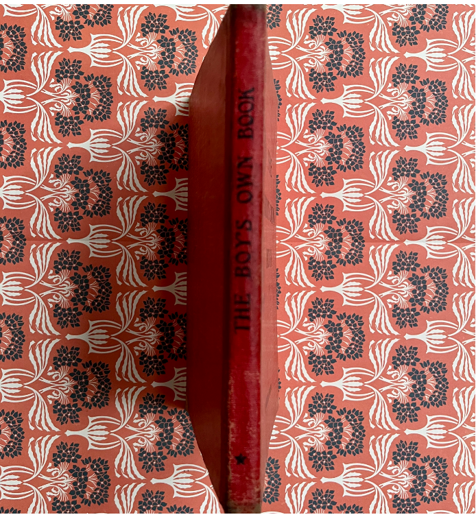 Cahier Vintage "The boy's own book" (Année 1934)