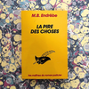Carnet vintage "La pire des choses"