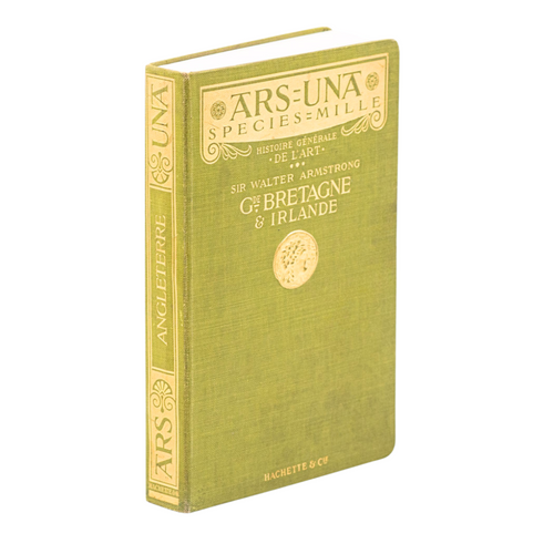 Carnet art déco "Ars-Una, Histoire Générale de l'art - Grande Bretagne et Irlande" (Année 1903)