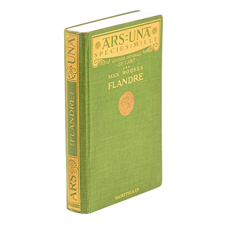 Carnet art déco  "Ars-Una, Histoire Générale de l'art-Flandre" (Année 1913)