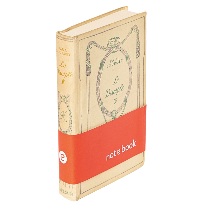 Carnet art déco  "Le disciple" (Année 1930)