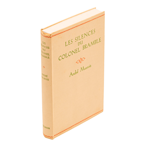 Carnet ancien "Les silences du colonel Bramble" (année 1952)