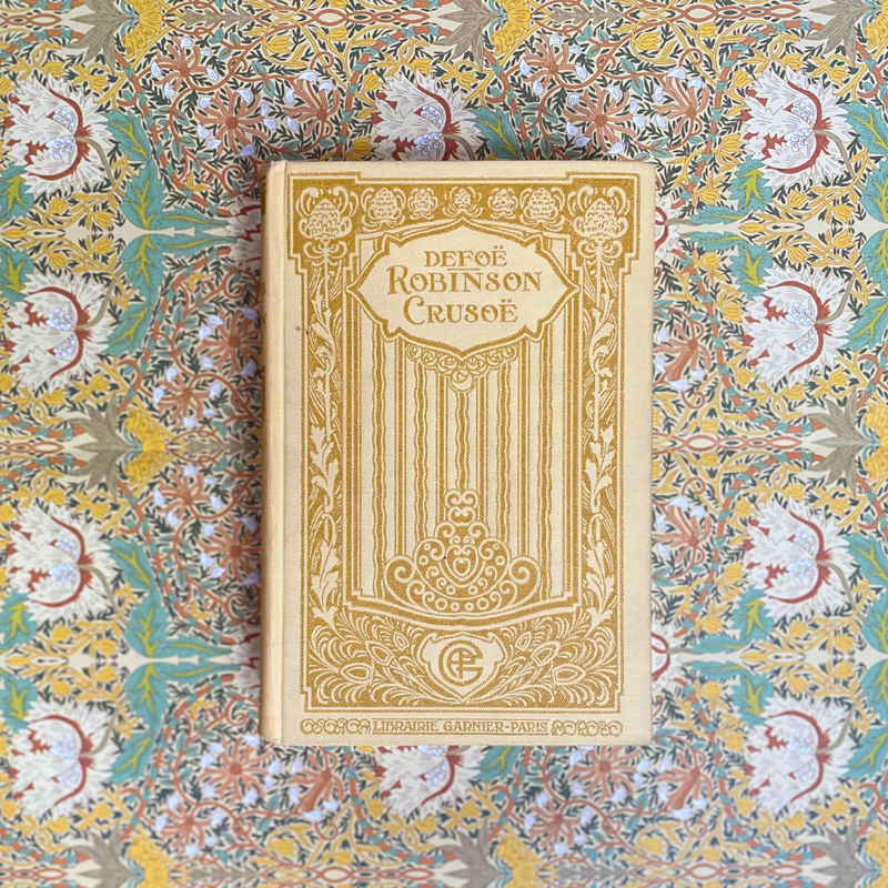 Carnet Art Déco "Robinson Crusoë" (Année 1926)