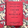 Cahier ancien "Cours de Morale" (année 1935)