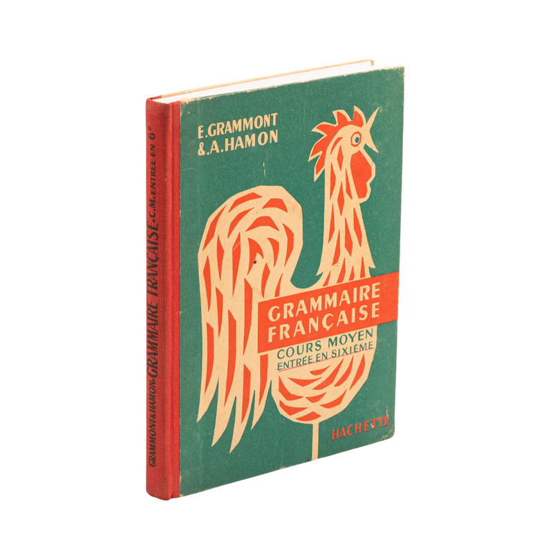 Cahier ancien "Grammaire Française" - Année 1957